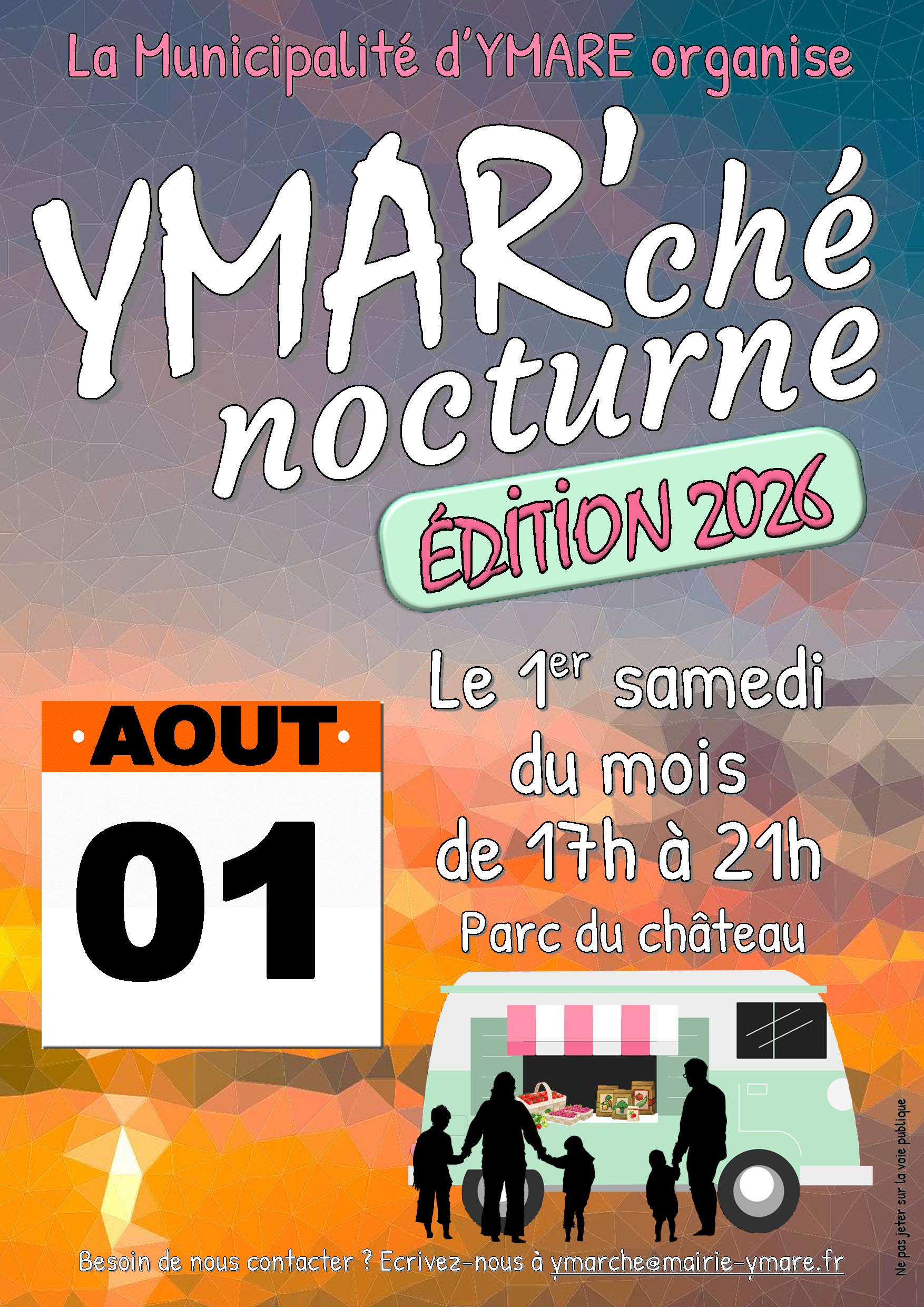 YMAR'ché - 1 aout 2026