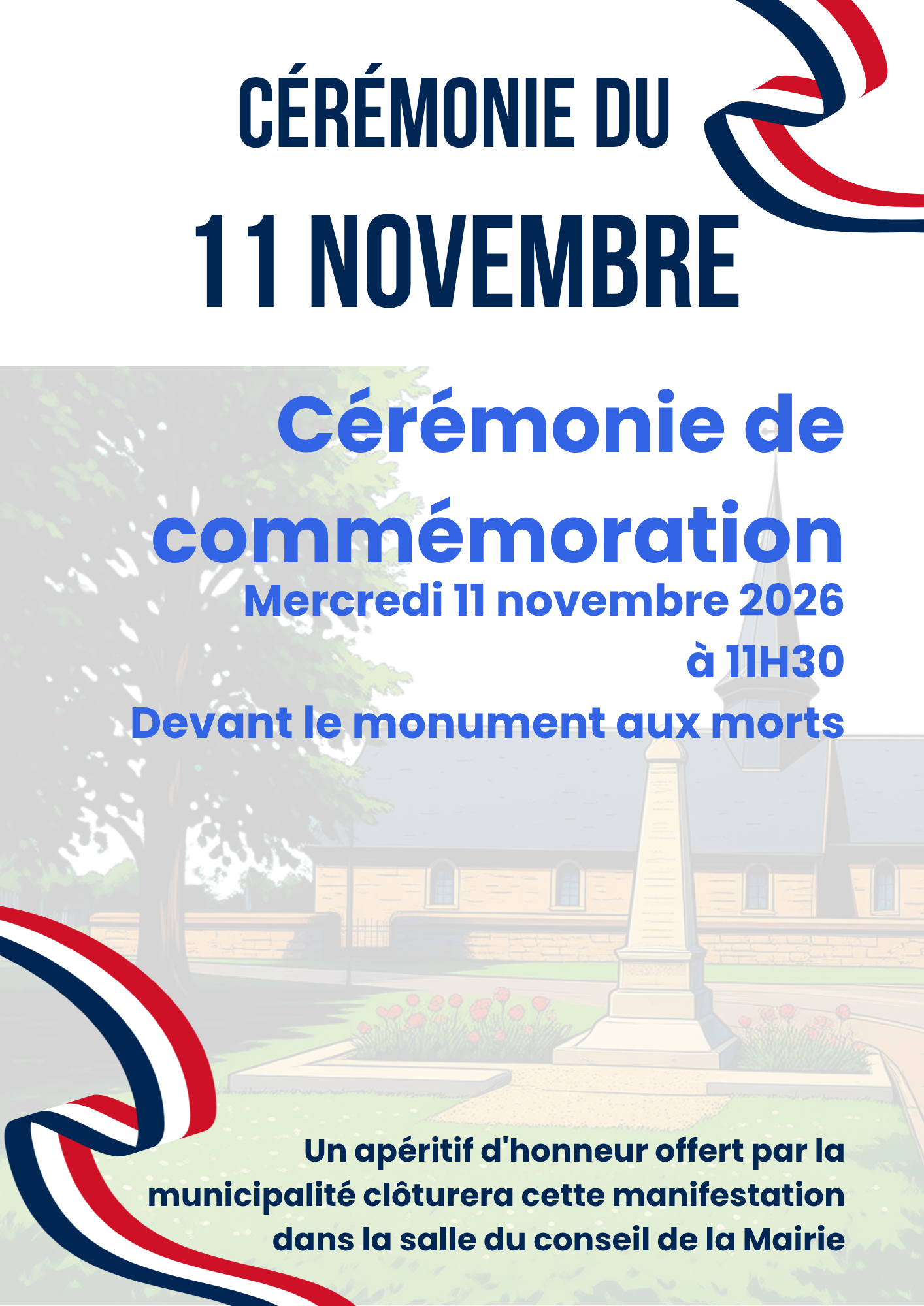 Commémoration du 11 novembre
